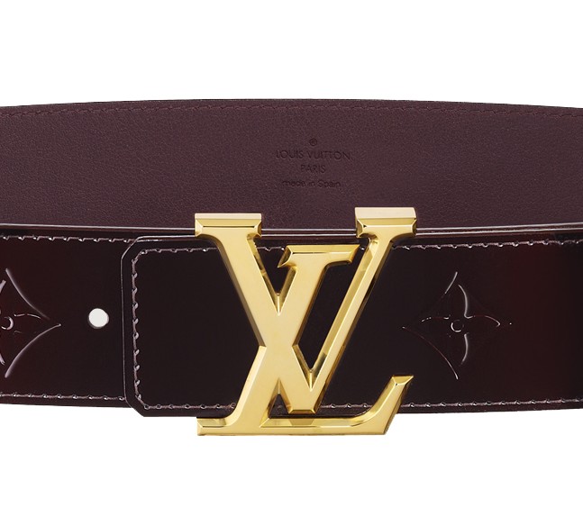 Louis Vuitton Facettes Monogram Vernis Belt M9874U