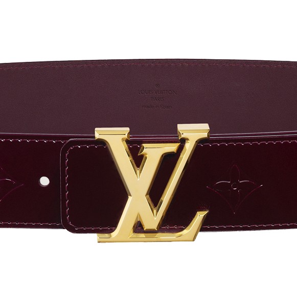 Louis Vuitton Facettes Monogram Vernis Belt M9875U
