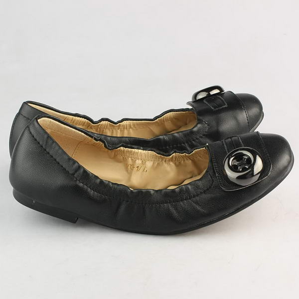 Prada Lambskin Leather Ballerina Flat PD063 Black