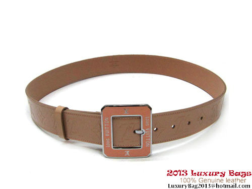 Louis Vuitton Octogone Monogram Vernis Belt M9832U Pink