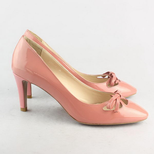 Prada Patent Leather Bow Pump PD090 Pink