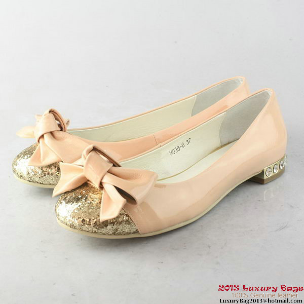 miu miu Flat M198 Apricot