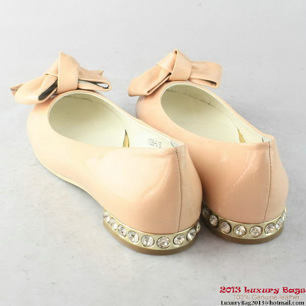 miu miu Flat M198 Apricot