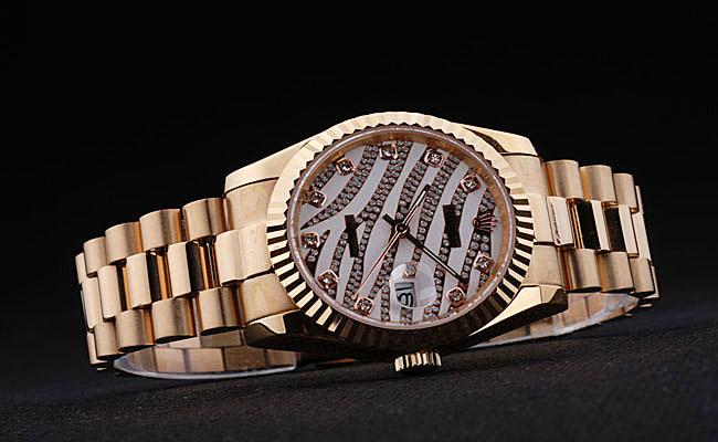 Rolex Datejust 18k Rose-Gold Plated Steel 34mm Watch-RD3753