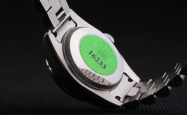 Rolex Datejust Black Stainless Steel 25mm Watch-RD3768