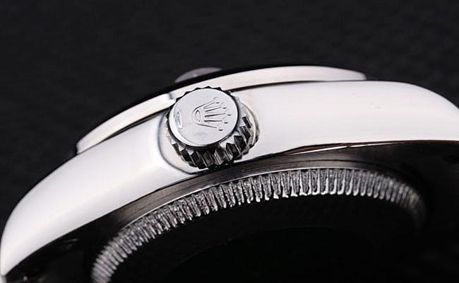 Rolex Datejust Golden Black Cutwork Women 25mm Watch-RD3771