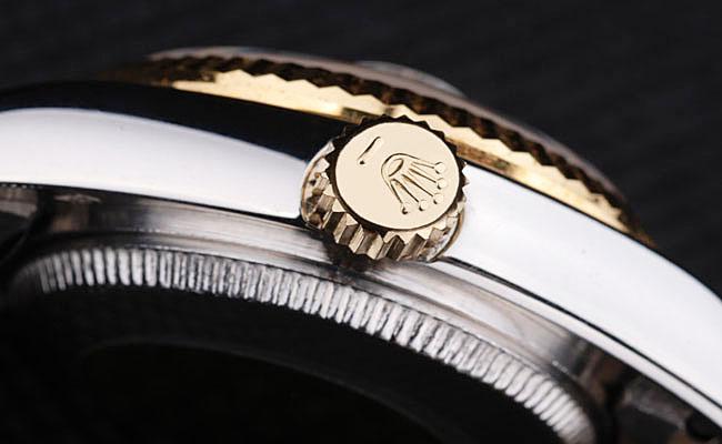 Rolex Datejust Golden White 25mm Women Watch-RD3833