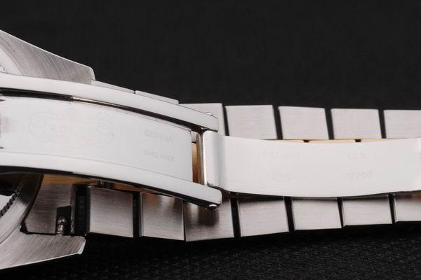 Rolex Datejust Golden White Stainless Steel Watch-RD2407