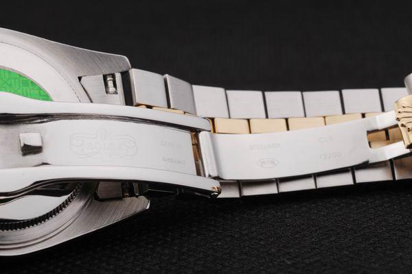 Rolex Datejust Golden Round Cutwork White Watch-RD2362