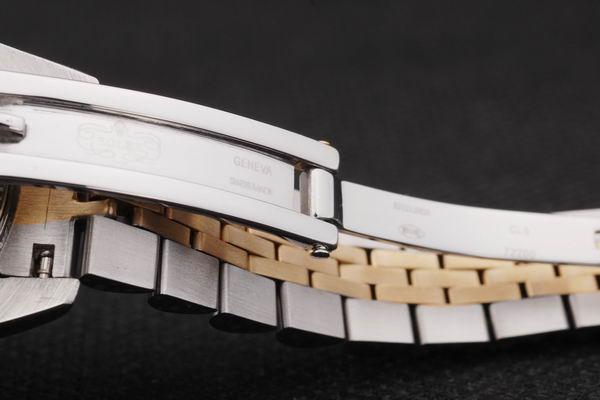 Rolex Datejust Mechanism Golden&White Women Watch-RD2457