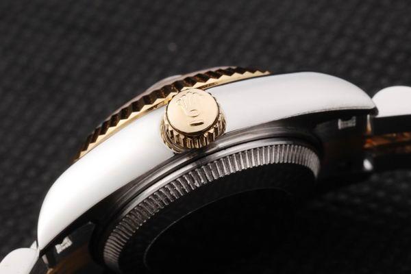 Rolex Datejust Mechanism Golden White Women Watch-RD2457