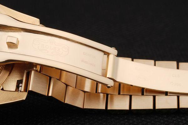 Rolex Datejust Mechanism Golden Surface Men Watch-RD2437