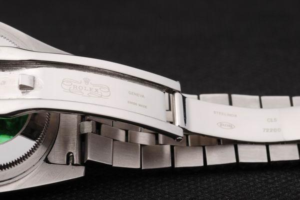 Rolex Datejust Mechanism Silver White Cutwork Women Watch-RD2428