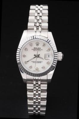 Rolex Datejust Mechanism Silver White Surface Watch-RD2455