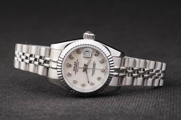 Rolex Datejust Mechanism Silver&White Surface Watch-RD2455