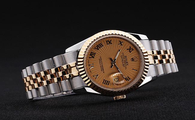 Rolex Datejust Rose Gold Stainless Steel Watch-RD3811