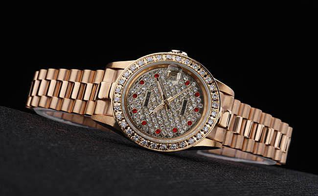 Rolex Datejust Rose Gold Surface 25 mm Women Watch-RD3849