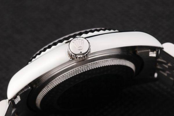 Rolex Datejust Silver Bezel&Black Surface Watch-RD2394