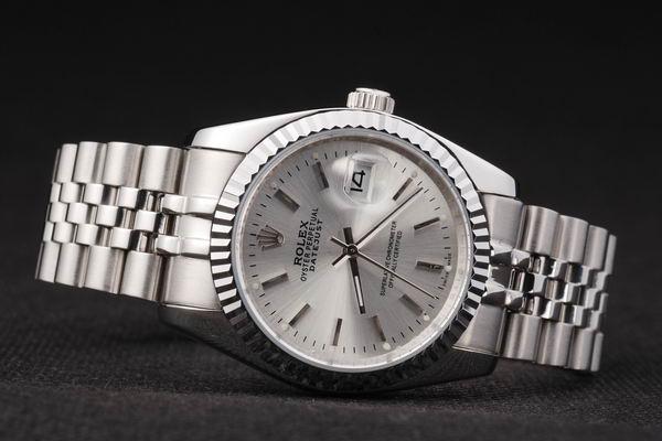 Rolex Datejust Stainless Steel Cutwork Watch-RD2390