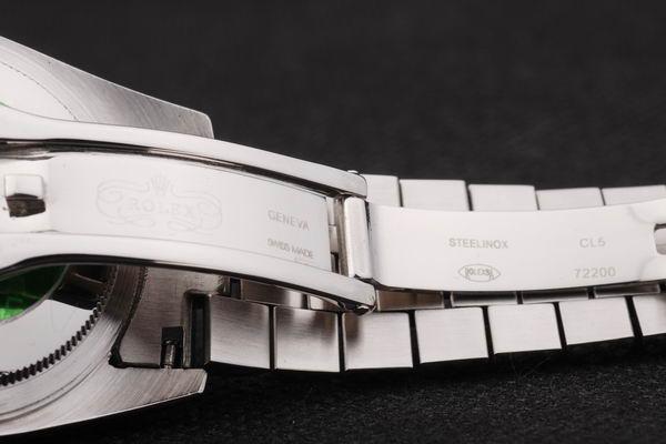 Rolex Datejust Swiss Mechanism Silver&Black Watch-RD2379