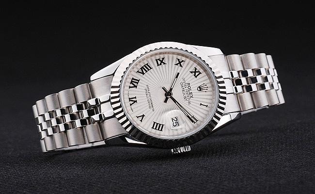 Rolex Datejust White Stainless Steel Watch-RD3812