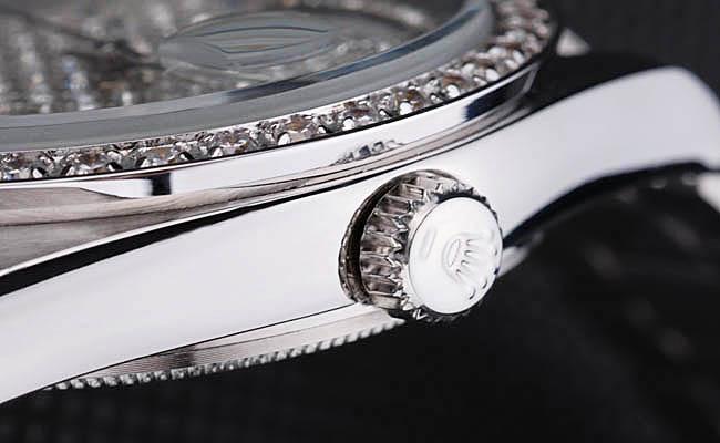 Rolex Day-Date Diamond Cutwork 37mm Men Watch-RD3841