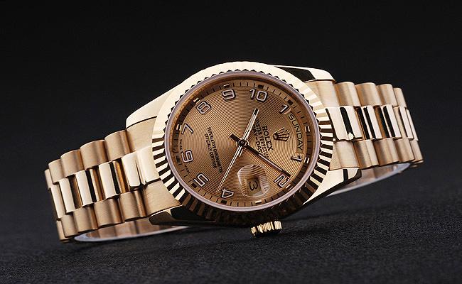 Rolex Day-Date Golden Surface Watch-RD3817