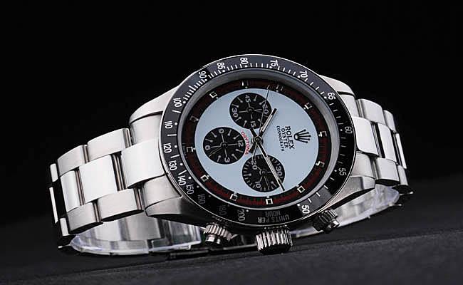 Rolex Daytona Mechanism Black Bezel White 39mm Watch-RD3858