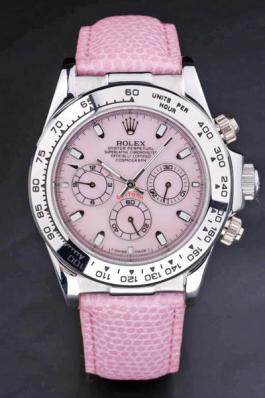 Rolex Daytona Mechanism Pink 38mm Women Watch-RD3894