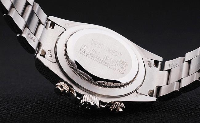 Rolex Daytona Mechanism Silver Bezel&Black 39mm Watch-RD4014