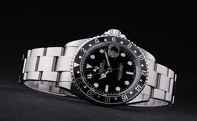Rolex GMT-Master II Black Stainless Steel Men Watch-RM3904
