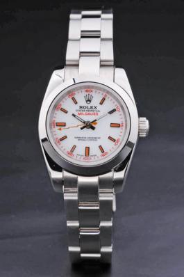 Rolex Milgauss White Stainless Steel 25mm Women Watch-RM3891