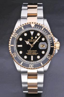 Rolex Submariner Mechanism Black&Golden 38mm Men Watch-RS3747