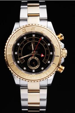 Rolex Yacht-Master II Golden Bezel&Black Surface Watch-RY3329