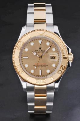 Rolex Yacht-Master II Golden Surface Cutwork Men Watch-RY3901