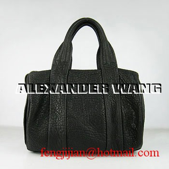 Alexander Wang Leather Duffle Bag 63460 Black