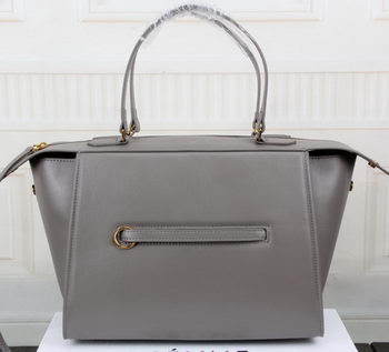 Celine Anello Borsa liscia pelle di vitello grigio 176203