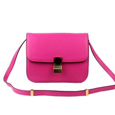 Chiusura Celine Classic Box Bag Medium Rose