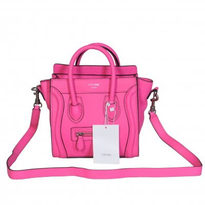 Celine Boston Rosa Pelle Borse