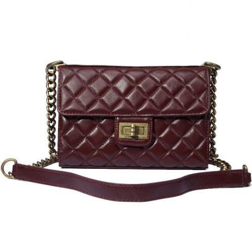 Chanel Classic Flap Borse pelle di pecora A61548 Bordeaux