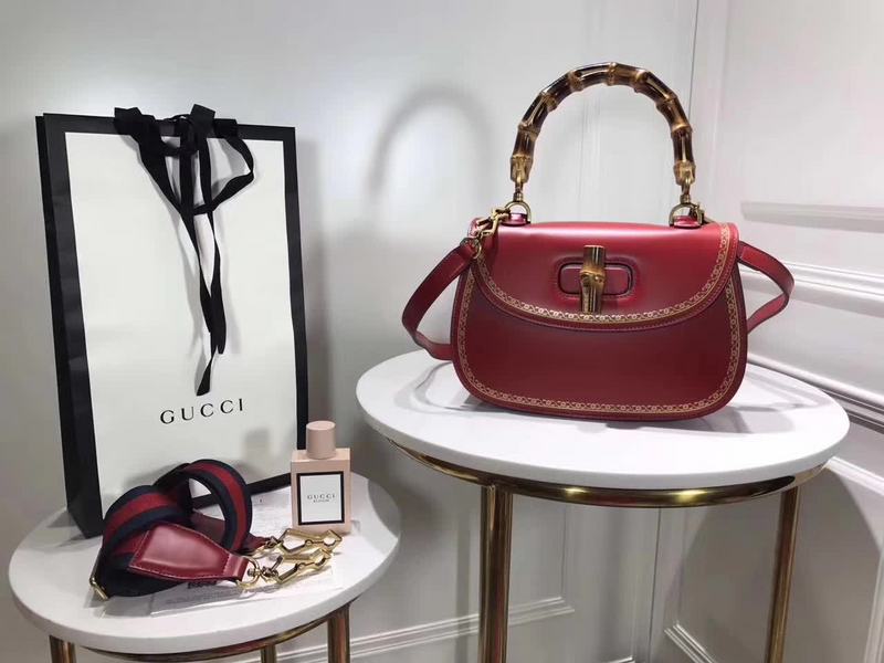 GUCCI Bamboo 495880 26-17-6cm Borse