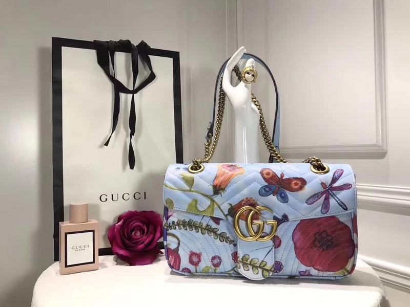 GUCCI Marmont 443497 26-15-7cm Borse