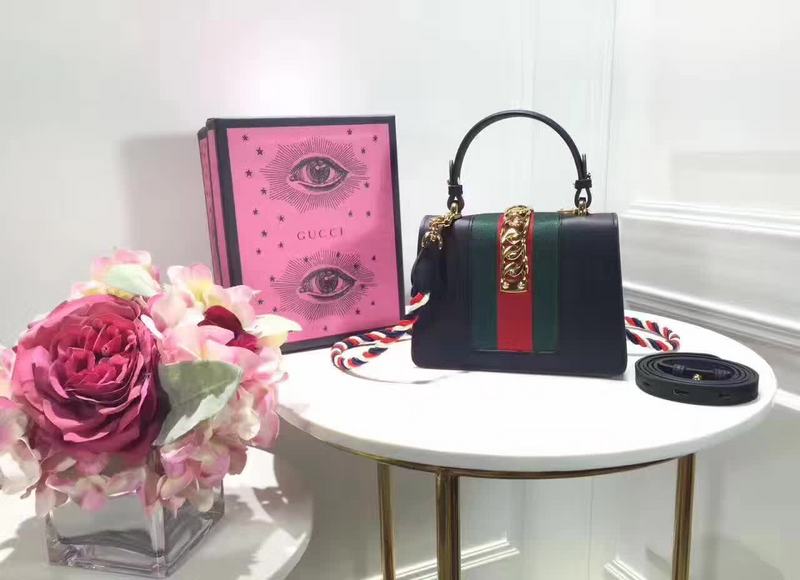 GUCCI 2017 Sylvie 20cm Borse