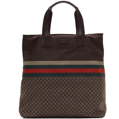 Gucci 268112 F951N 8636 Tote Beige / Marrone / verde / rosso