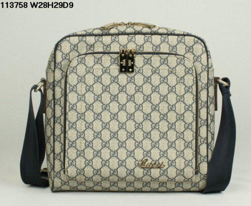 Gucci 113.758 Blu Borse Messenge impermeabili