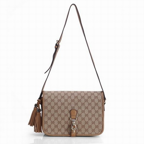 Nuovo stile Gucci Borsa a tracolla Moda 257024 albicocca