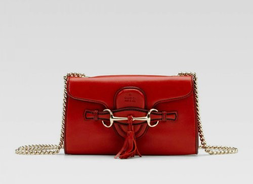 Gucci Emily Medium Borsa Tracolla 283063 rosso