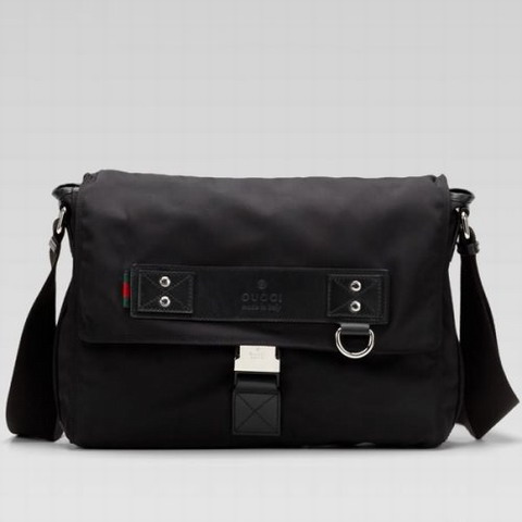 Gucci Borsa Messenger con Firma Web Loop 246067 in Bla