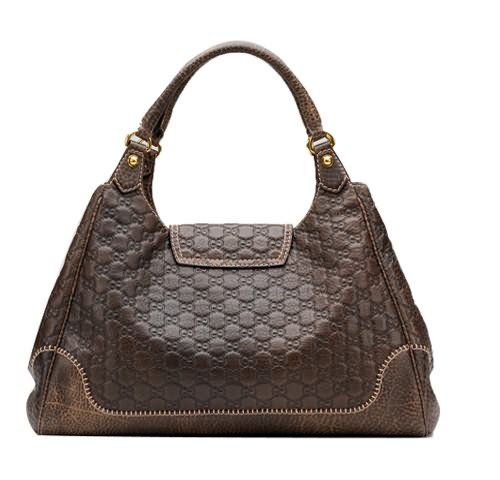 Gucci Outlet New Pelham Large Shoulder Bag 223958 Marrone