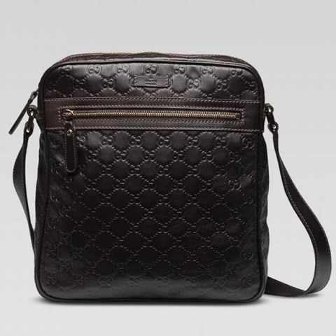 Gucci Borsa a tracolla 201448 di Brown